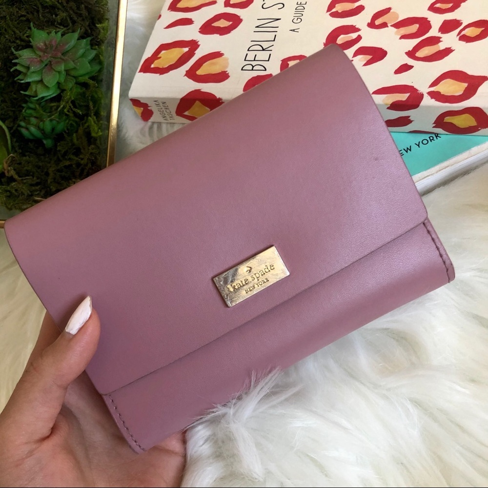 Purple Kate Spade Wallet Coin Purse
